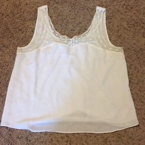 White tank top blouse